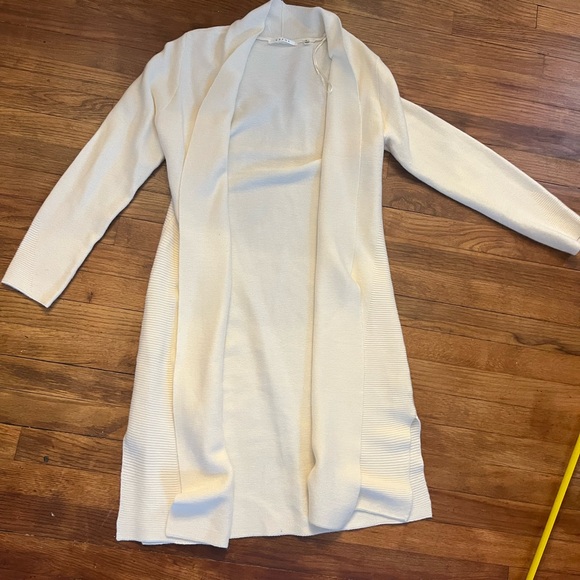 Long sweater- cream - Picture 1 of 3